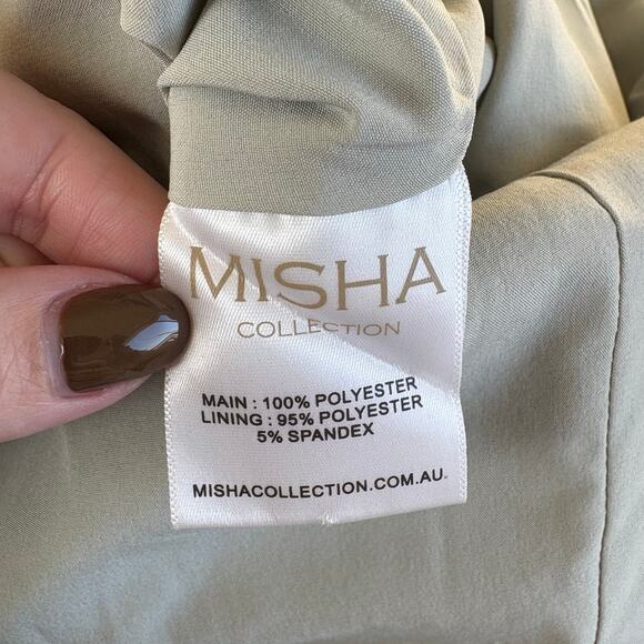 MISHA Collection Milly Sage Green Lace Corset Dress NWT Size XS - Picture 9 of 9